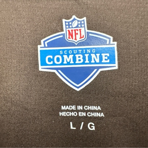 NFL Scouting Combine Cleveland Browns Moisture Wicking Long Sleeve Men’s Large - Picture 8 of 8
